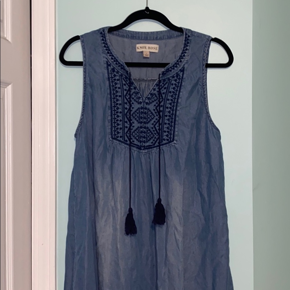 Jean style dress